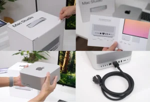 mở hộp Mac Studio 2025-5